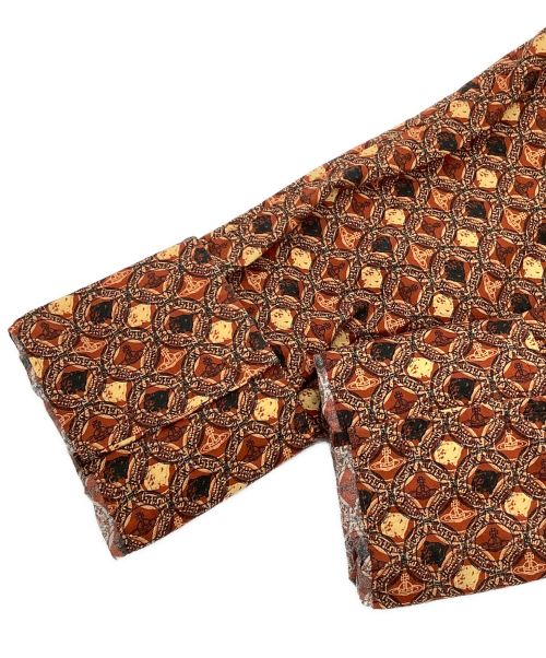 Vivienne Westwood man（ヴィヴィアン ウェストウッド マン）Vivienne Westwood man (ヴィヴィアン ウェストウッド マン) オジークラークシャツ ブラウン サイズ:Mの古着・服飾アイテム