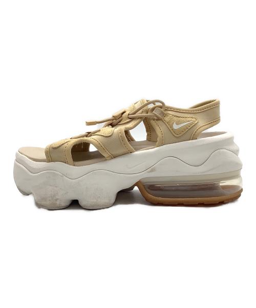 NIKE（ナイキ）NIKE (ナイキ) AIR MAX KOKO ベージュ×ホワイト サイズ:24の古着・服飾アイテム