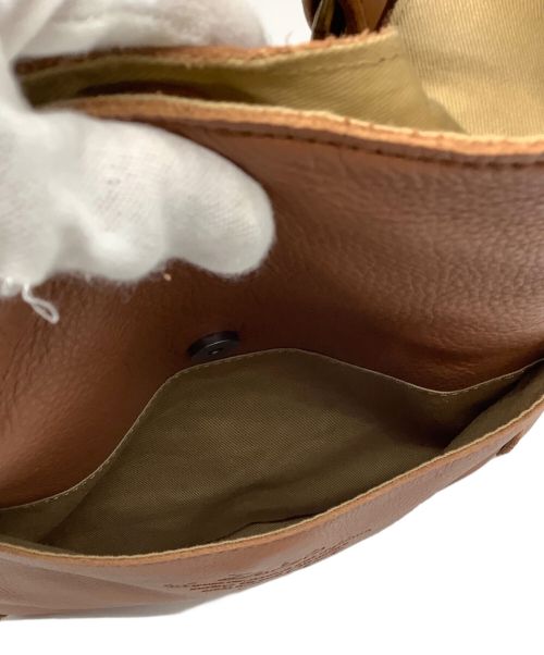 DAKOTA（ダコタ）DAKOTA (ダコタ) 本革ダブルリング使いトートバッグ ブラウンの古着・服飾アイテム