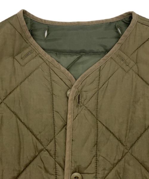 MASTER&CO.（マスターアンドコー）MASTER&CO. (マスターアンドコー) LOFTMAN別注キルティングライナージャケット オリーブ サイズ:Lの古着・服飾アイテム