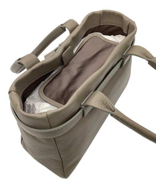 土屋鞄（ツチヤカバン）土屋鞄 (ツチヤカバン) クラルテハンディカフェトート アッシュグレーの古着・服飾アイテム