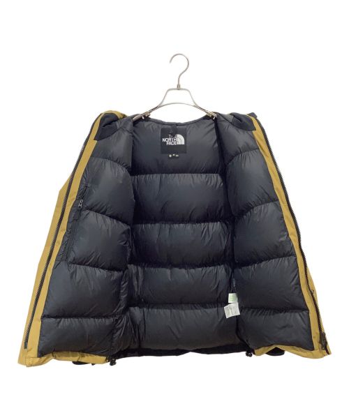 THE NORTH FACE（ザ ノース フェイス）THE NORTH FACE (ザ ノース フェイス) マウンテンダウンジャケット ブラウン×ブラック サイズ:Mの古着・服飾アイテム