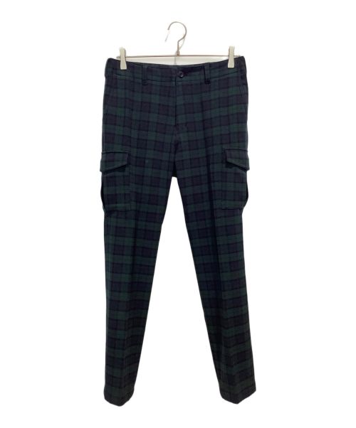 BEAMS GOLF（ビームスゴルフ）BEAMS GOLF (ビームスゴルフ) ブラックウォッチパンツ ネイビー×グリーン サイズ:Sの古着・服飾アイテム