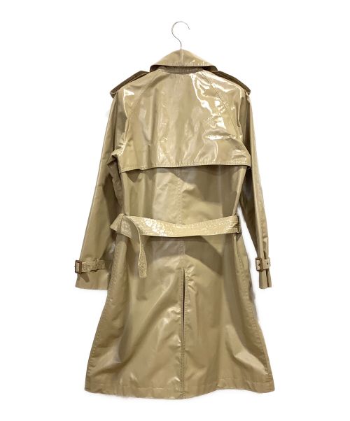 Jean Paul GAULTIER（ジャンポールゴルチェ）Jean Paul GAULTIER (ジャンポールゴルチェ) コーティング加工トレンチコート ベージュ サイズ:38の古着・服飾アイテム