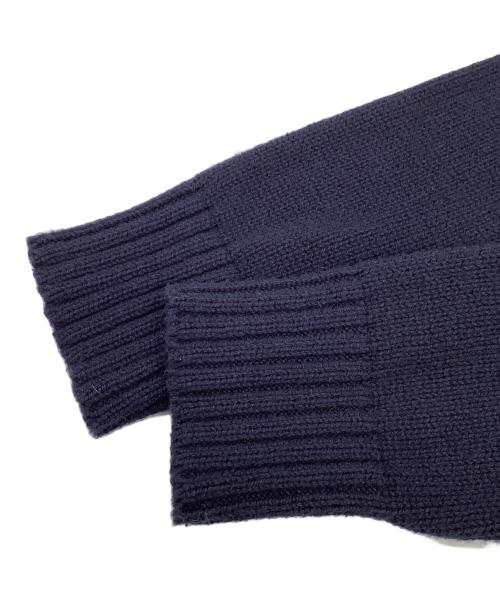 POLO RALPH LAUREN（ポロ・ラルフローレン）POLO RALPH LAUREN (ポロ・ラルフローレン) 星条旗ハーフジップニット ネイビー×レッド サイズ:Sの古着・服飾アイテム