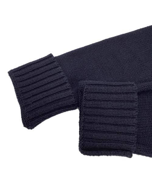 POLO RALPH LAUREN（ポロ・ラルフローレン）POLO RALPH LAUREN (ポロ・ラルフローレン) 星条旗ハーフジップニット ネイビー×レッド サイズ:Sの古着・服飾アイテム