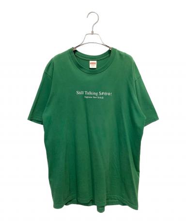 Supreme シュプリーム ブルゾン（その他） L 緑 【古着】【中古】【送料無料】 中古・古着通販】Supreme (シュプリーム) Still Talking Tee グリーン