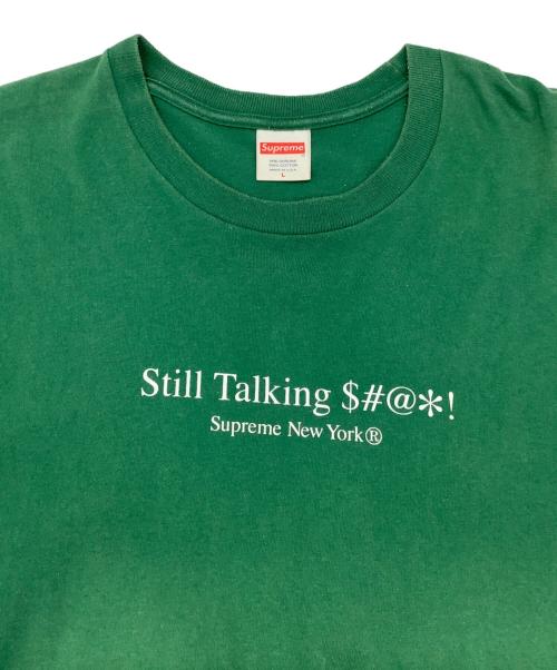SUPREME（シュプリーム）Supreme (シュプリーム) Still Talking Tee グリーン サイズ:Lの古着・服飾アイテム