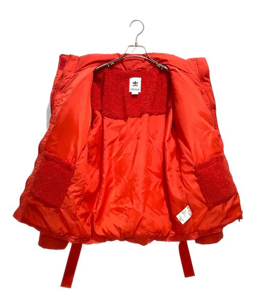 adidas Originals（アディダスオリジナル）adidas Originals (アディダスオリジナル) ダウンジャケット レッド サイズ:36の古着・服飾アイテム