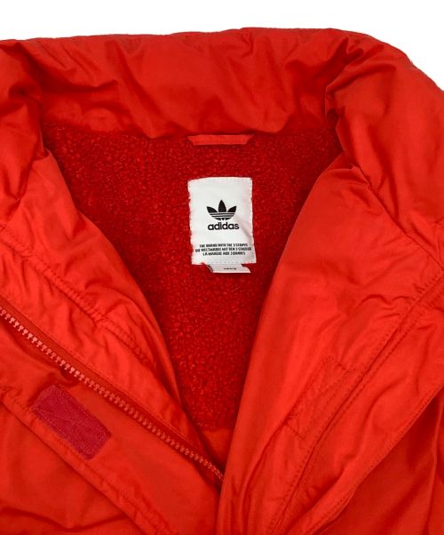 adidas Originals（アディダスオリジナル）adidas Originals (アディダスオリジナル) ダウンジャケット レッド サイズ:36の古着・服飾アイテム