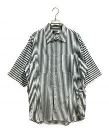 ISABEL MARANT（イザベルマラン）の古着「JARLOW シャツ」｜ホワイト×グリーン