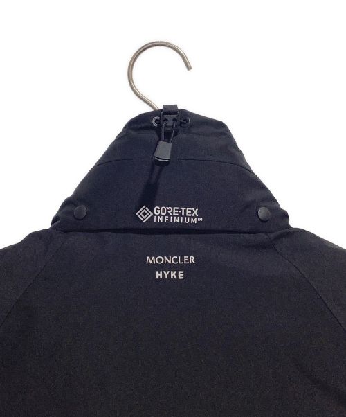 MONCLER GENIUS（モンクレール ジーニアス）MONCLER GENIUS (モンクレール ジーニアス) HYKE (ハイク) 22AW VANILIS GILET ブラック サイズ:1の古着・服飾アイテム