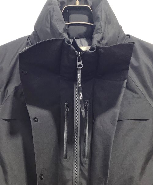 MONCLER GENIUS（モンクレール ジーニアス）MONCLER GENIUS (モンクレール ジーニアス) HYKE (ハイク) 22AW VANILIS GILET ブラック サイズ:1の古着・服飾アイテム