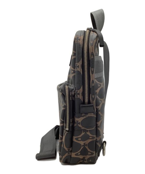 Vivienne Westwood（ヴィヴィアンウエストウッド）Vivienne Westwood (ヴィヴィアンウエストウッド) ワンショルダーバッグ ブラック×カーキの古着・服飾アイテム