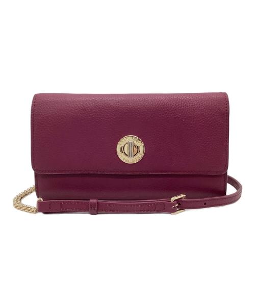 COLE HAAN（コールハーン）COLE HAAN (コールハーン) ターンロックウォレット パープルの古着・服飾アイテム