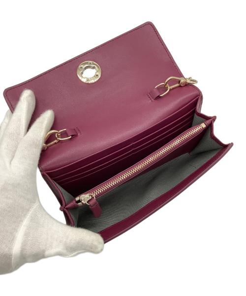 COLE HAAN（コールハーン）COLE HAAN (コールハーン) ターンロックウォレット パープルの古着・服飾アイテム