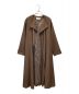 FRAY ID（フレイ アイディー）の古着「バックドレープトレンチ」｜ブラウン
