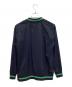 FRED PERRY (フレッドペリー) BEAMS GOLF (ビームスゴルフ) 別注チルデンプルオーバージャケット ネイビー×グリーン サイズ:XS：4000円