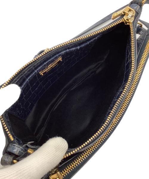 MIU MIU（ミュウミュウ）MIU MIU (ミュウミュウ) ショルダーバッグ ネイビーの古着・服飾アイテム