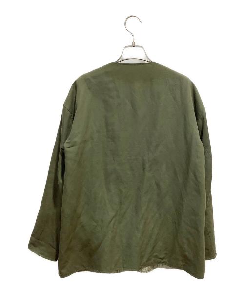 KIJI（キジ）KIJI (キジ) リバーシブルキルティングライナージャケット グリーン サイズ:1の古着・服飾アイテム