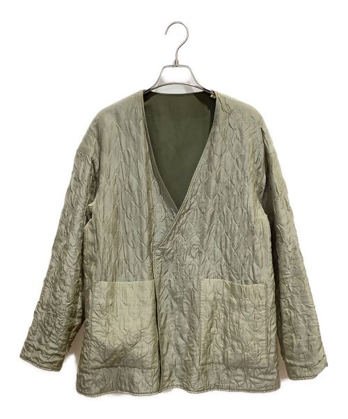 KIJI（キジ）KIJI (キジ) リバーシブルキルティングライナージャケット グリーン サイズ:1の古着・服飾アイテム