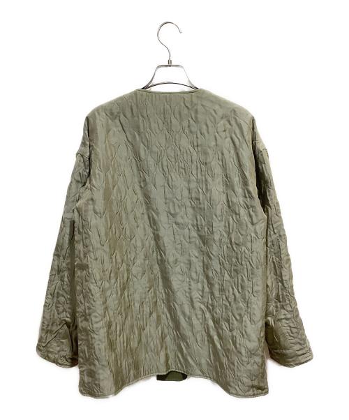 KIJI（キジ）KIJI (キジ) リバーシブルキルティングライナージャケット グリーン サイズ:1の古着・服飾アイテム