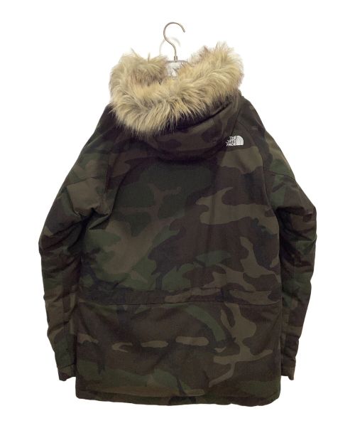 THE NORTH FACE（ザ ノース フェイス）THE NORTH FACE (ザ ノース フェイス) ノベルティマクマードパーカ ブラウン×グリーン サイズ:Lの古着・服飾アイテム