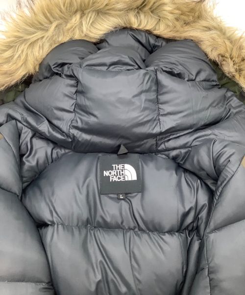 THE NORTH FACE（ザ ノース フェイス）THE NORTH FACE (ザ ノース フェイス) ノベルティマクマードパーカ ブラウン×グリーン サイズ:Lの古着・服飾アイテム