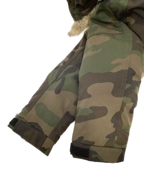 THE NORTH FACE（ザ ノース フェイス）THE NORTH FACE (ザ ノース フェイス) ノベルティマクマードパーカ ブラウン×グリーン サイズ:Lの古着・服飾アイテム