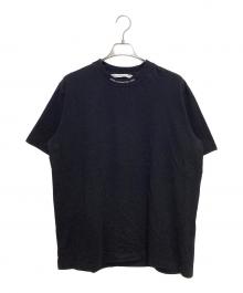 JOHN LAWRENCE SULLIVAN（ジョン ローレンス サリバン）の古着「Logo Jacquard T-shirt」｜ブラック