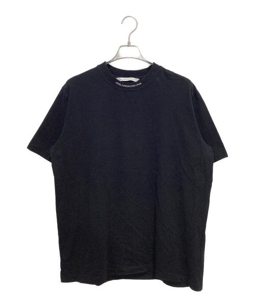 JOHN LAWRENCE SULLIVAN（ジョン ローレンス サリバン）JOHN LAWRENCE SULLIVAN (ジョン ローレンス サリバン) Logo Jacquard T-shirt ブラック サイズ:XLの古着・服飾アイテム