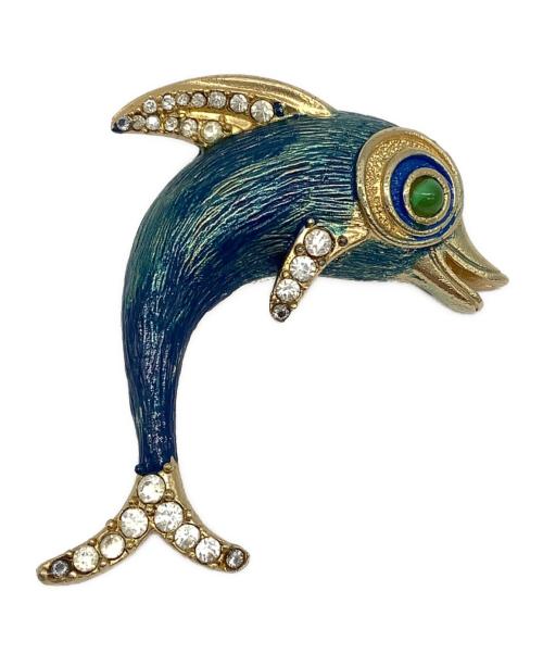 Grosse（グロッセ）Grosse (グロッセ) Grosse イルカモチーフブローチ ドイツ製の古着・服飾アイテム