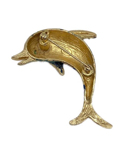 Grosse（グロッセ）Grosse (グロッセ) Grosse イルカモチーフブローチ ドイツ製の古着・服飾アイテム