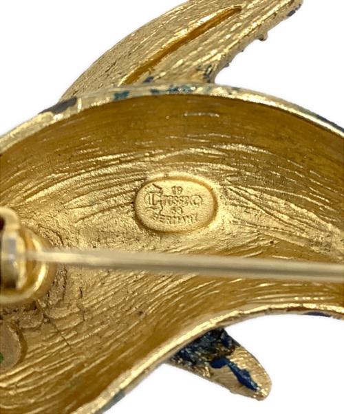 Grosse（グロッセ）Grosse (グロッセ) Grosse イルカモチーフブローチ ドイツ製の古着・服飾アイテム