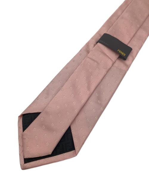 FENDI（フェンディ）FENDI (フェンディ) シルクネクタイ ピンク サイズ:なしの古着・服飾アイテム
