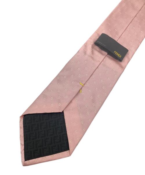 FENDI（フェンディ）FENDI (フェンディ) シルクネクタイ ピンク サイズ:なしの古着・服飾アイテム
