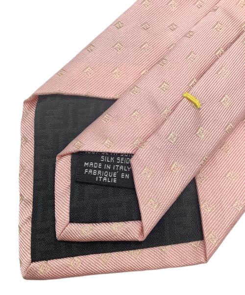 FENDI（フェンディ）FENDI (フェンディ) シルクネクタイ ピンク サイズ:なしの古着・服飾アイテム