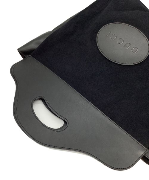 GUCCI（グッチ）GUCCI (グッチ×パレス) トートバッグ ブラックの古着・服飾アイテム