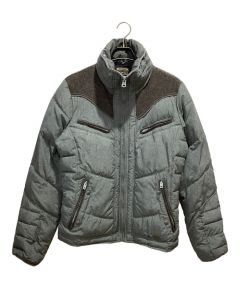ディーゼル ライダースジャケット コットン サイズXL ブラック - 中古 