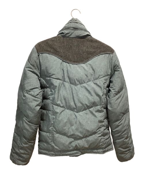 DIESEL（ディーゼル）DIESEL (ディーゼル) ウール切替中綿ジャケット グレー サイズ:Mの古着・服飾アイテム