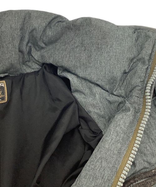 DIESEL（ディーゼル）DIESEL (ディーゼル) ウール切替中綿ジャケット グレー サイズ:Mの古着・服飾アイテム