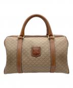 CELINEセリーヌ）の古着「マカダム　ミニボストンバッグ」｜ブラウン