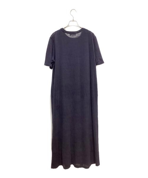 KAGURE（カグレ）kagure (カグレ) インナー付 リネンワンピース ネイビー サイズ:Freeの古着・服飾アイテム