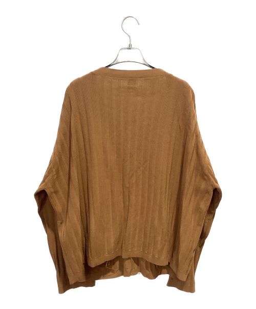 toteme（トーテム）toteme (トーテム) vinci rib cardigan ブラウン サイズ:XSの古着・服飾アイテム