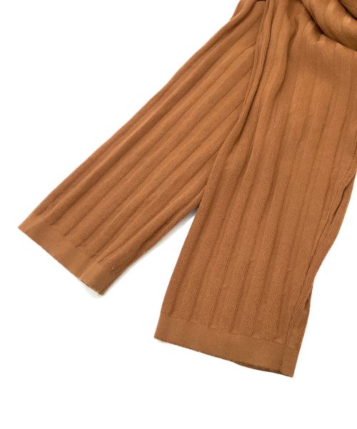 toteme（トーテム）toteme (トーテム) vinci rib cardigan ブラウン サイズ:XSの古着・服飾アイテム