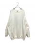 YEEZY SEASON4（イージーシーズン4）の古着「ダブルスリーブスウェットシャツ」｜ホワイト
