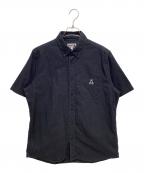 A BATHING APEアベイシングエイプ）の古着「ワンポイント 半袖シャツ」｜ブラック