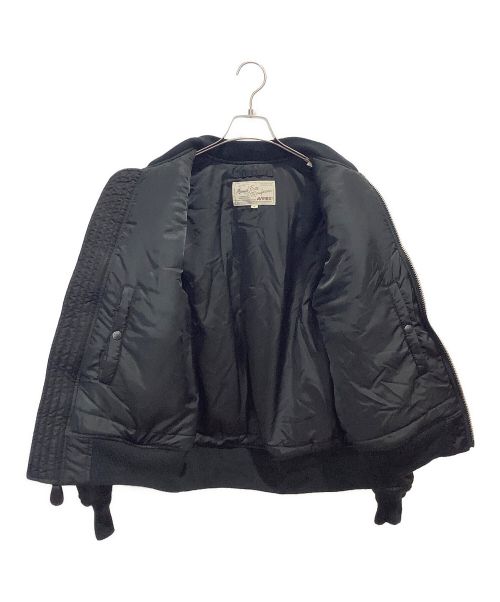 AVIREX（アヴィレックス）AVIREX (アヴィレックス) MA-1 REMODEL MARK2 ブラック サイズ:Mの古着・服飾アイテム