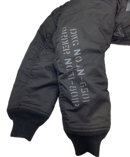 AVIREX（アヴィレックス）AVIREX (アヴィレックス) MA-1 REMODEL MARK2 ブラック サイズ:Mの古着・服飾アイテム