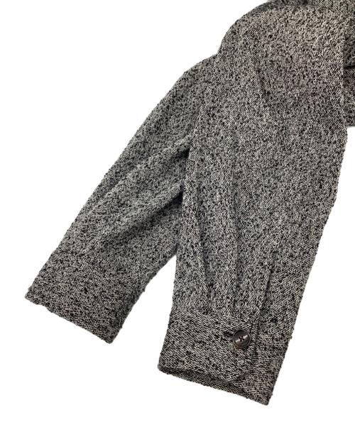 EMMEL REFINES（エメル リファインズ）EMMEL REFINES (エメル リファインズ) SMF ツイードオーバー シャツワンピース グレー サイズ:なしの古着・服飾アイテム